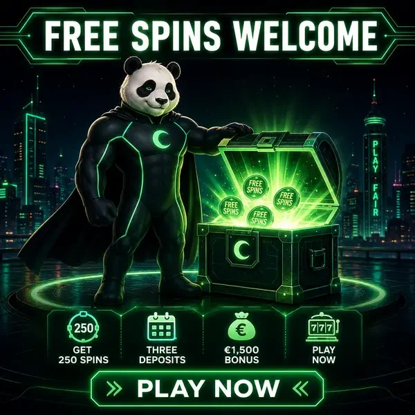 Bruno panda prezentuje skarb darmowych spinów w Powitalnych Darmowych Spinach na Popularnych Automatach Bruno